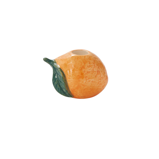 Fresh Fruit Candleholder 3.5"x 2.75"x 2.5"