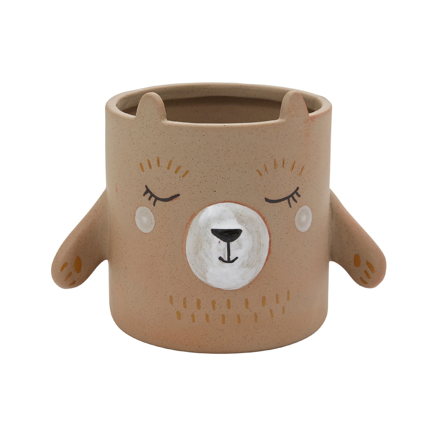 Mama Bear Hug Pot 7.75"x 5.5"x 6"