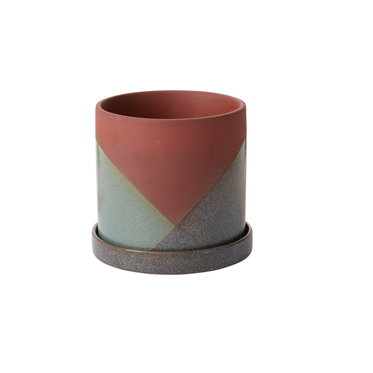 El Cerro Pot with Saucer 5.5"x 4.75"