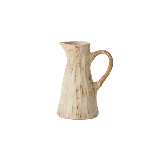 Sycamore Pitcher 7.5"x 5.5"x 10"