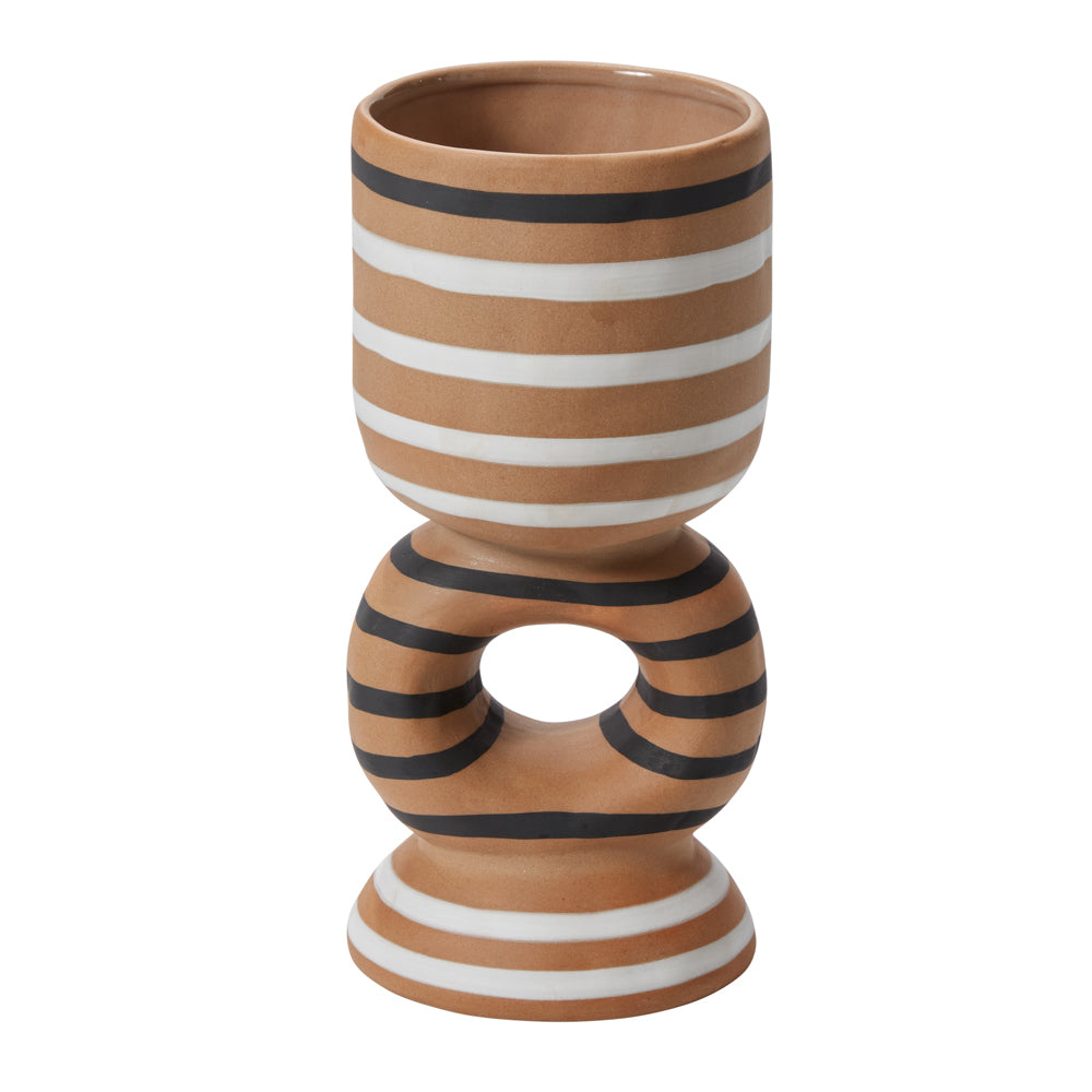 Trujillo Footed Pot 4.75"x 10.25"
