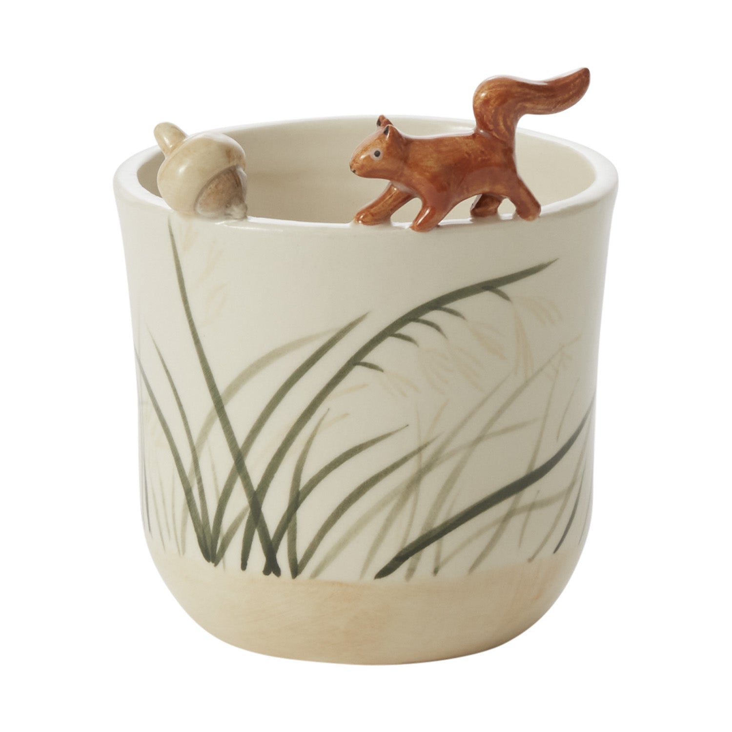 Autumn Critter Pot - Quail 4.5"x 5.5"