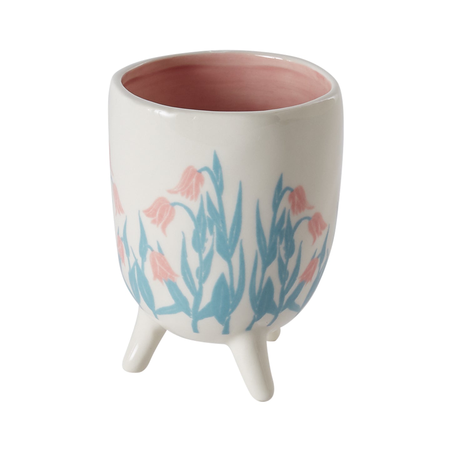 Flor Footed Pot 3.75"x 5"