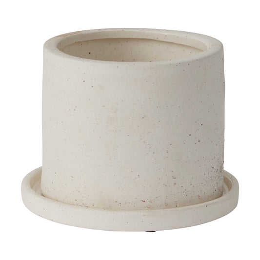 Easton Pot with Saucer 5.5"x 4.25"