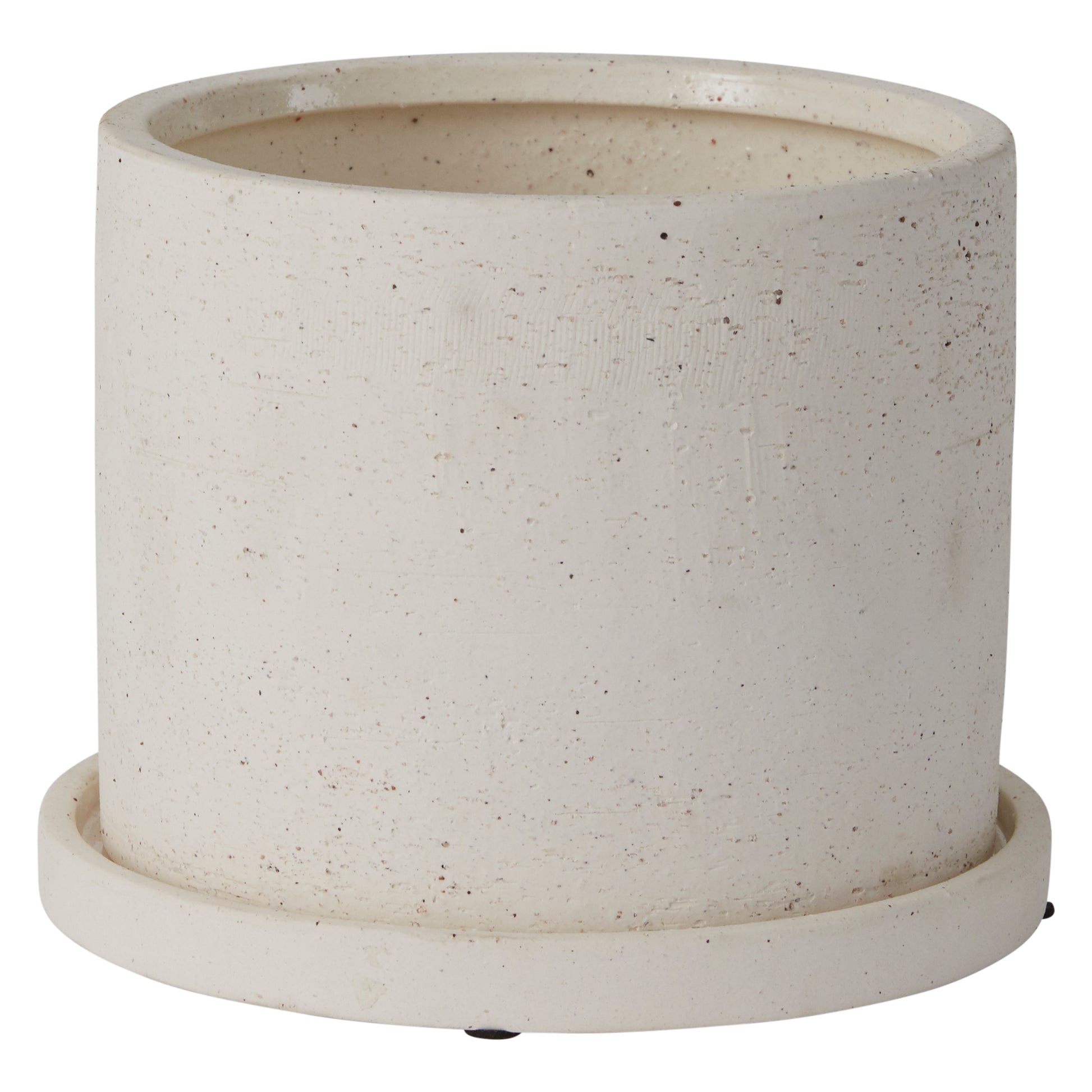 Easton Pot with Saucer 7.5"x 5.75"