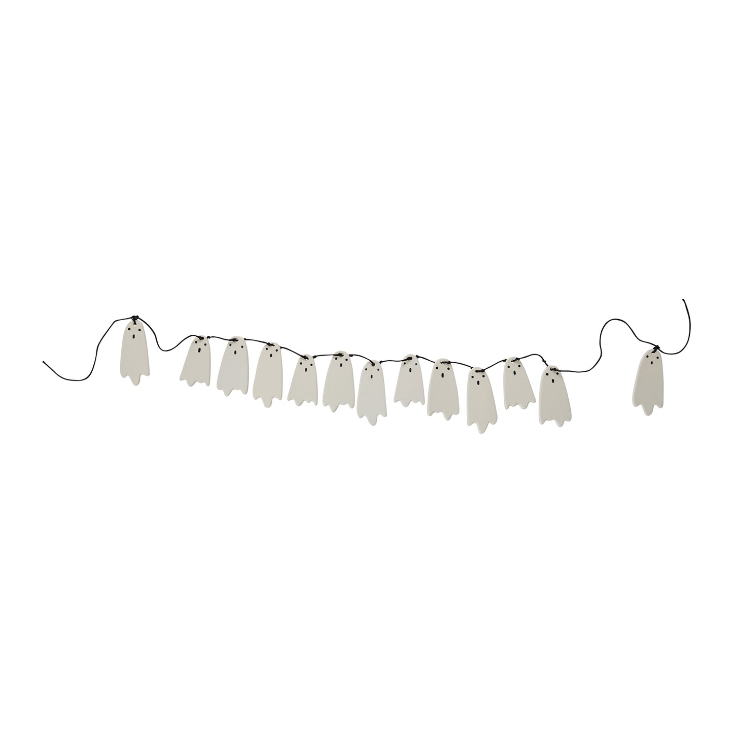 Spooky Ghost Garland 36"
