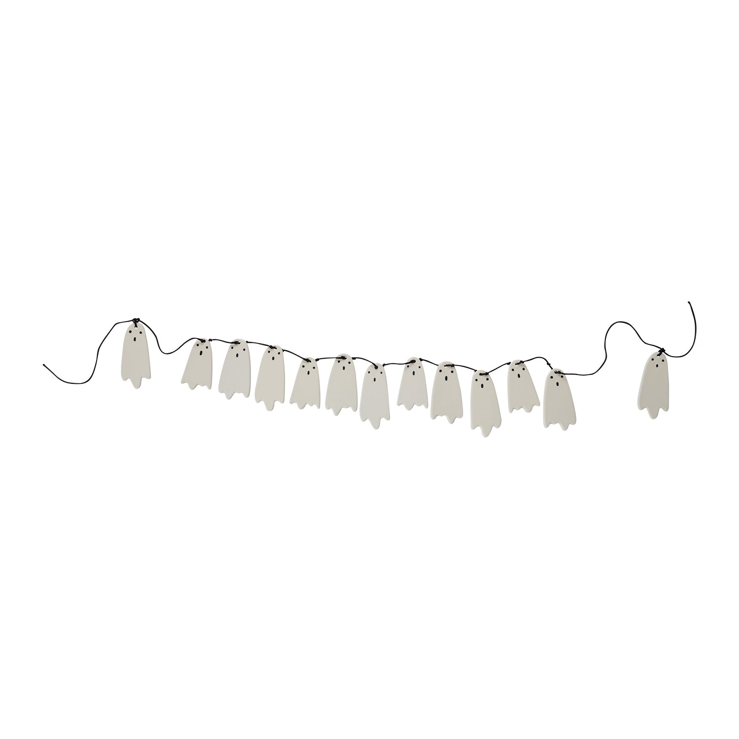 Spooky Ghost Garland 36"