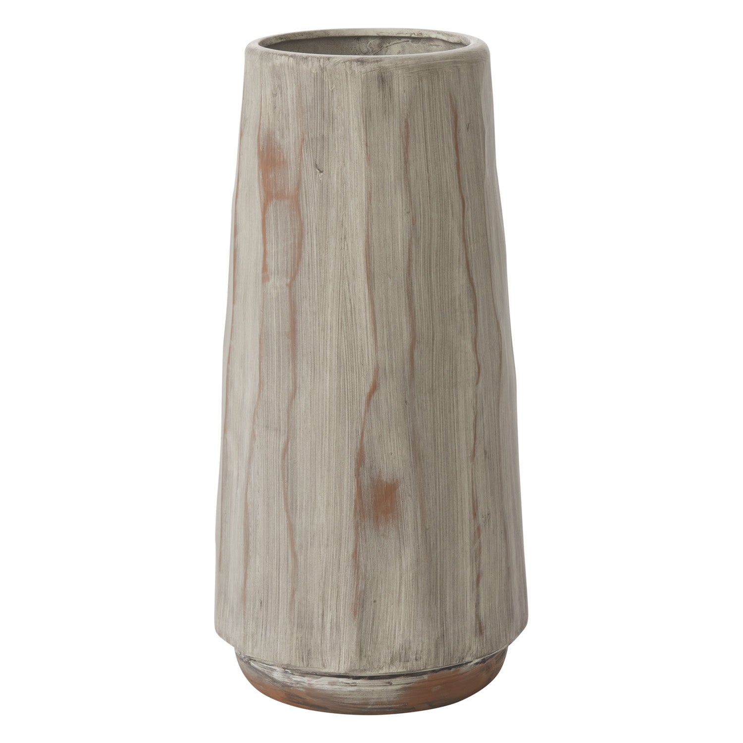 Forest Bark Vase 6.75"x 14.25"