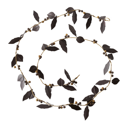 Dried Leaf Garland 72"