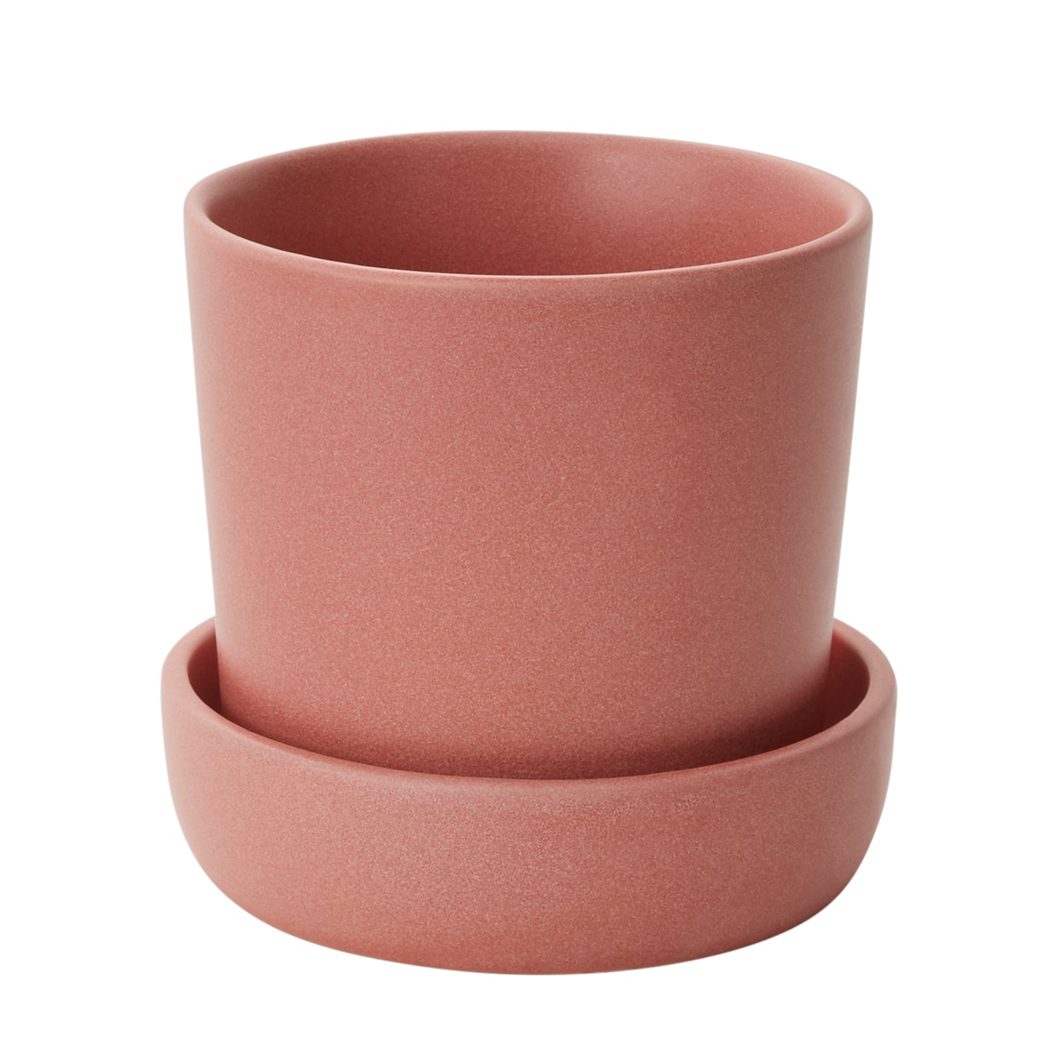Watson Pot with Saucer 5.25"x 5"