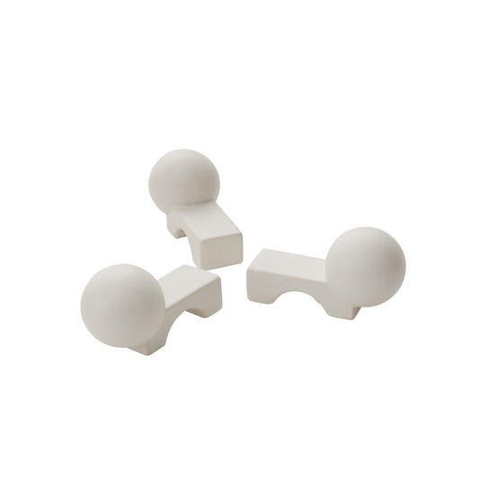 Minetta Pot Feet Set of 3 - 4"x 2"x 2.5"