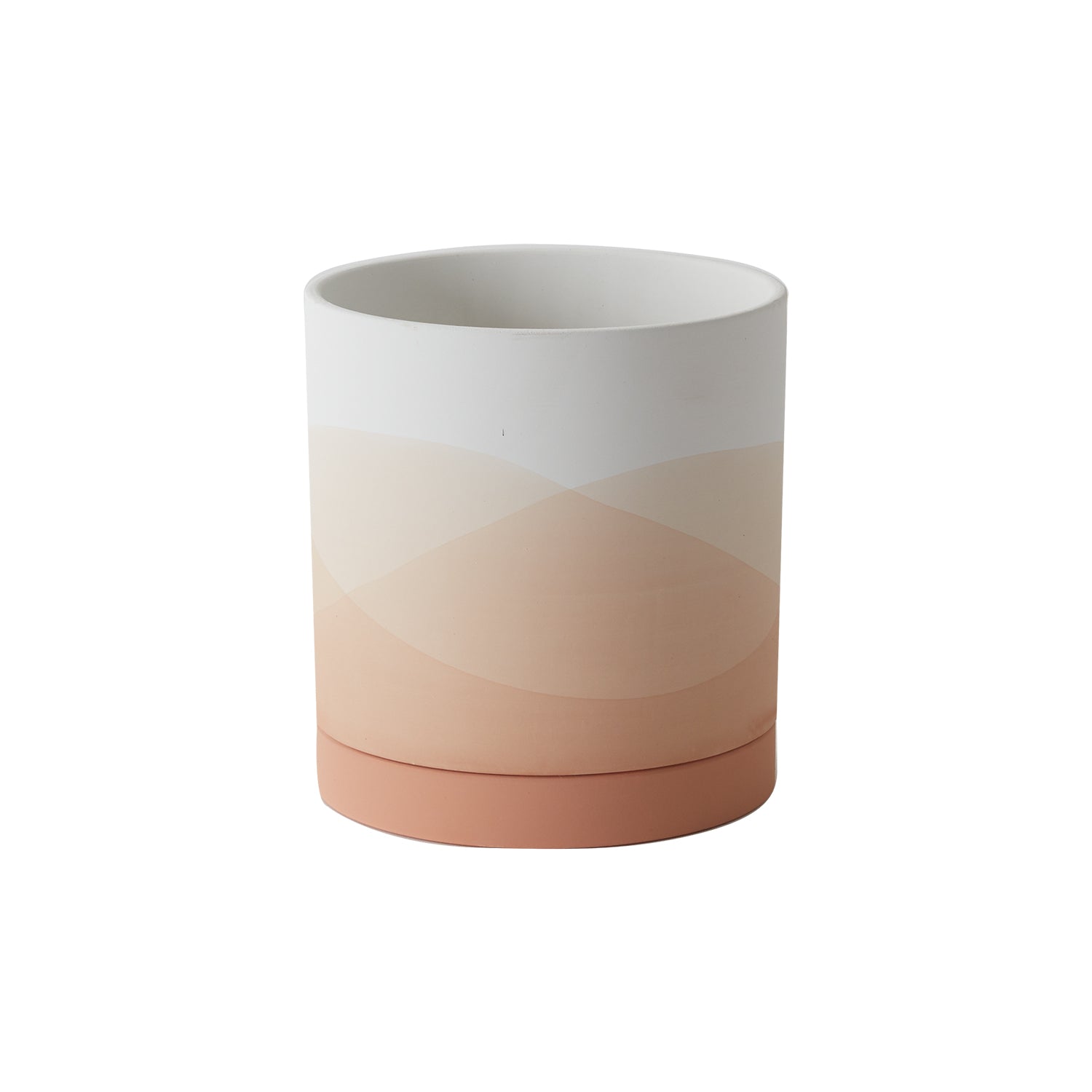 Vesper Pot with Saucer 6.5"x 7.25"