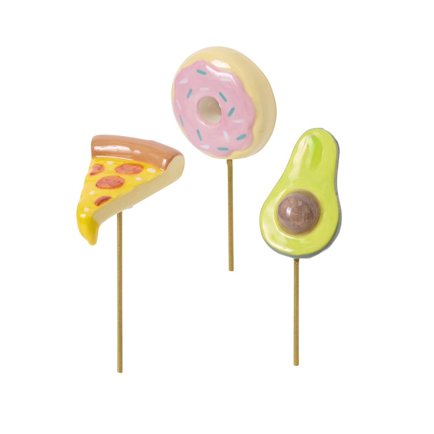 Yummy Plant Sticks Set of 3 - 5"