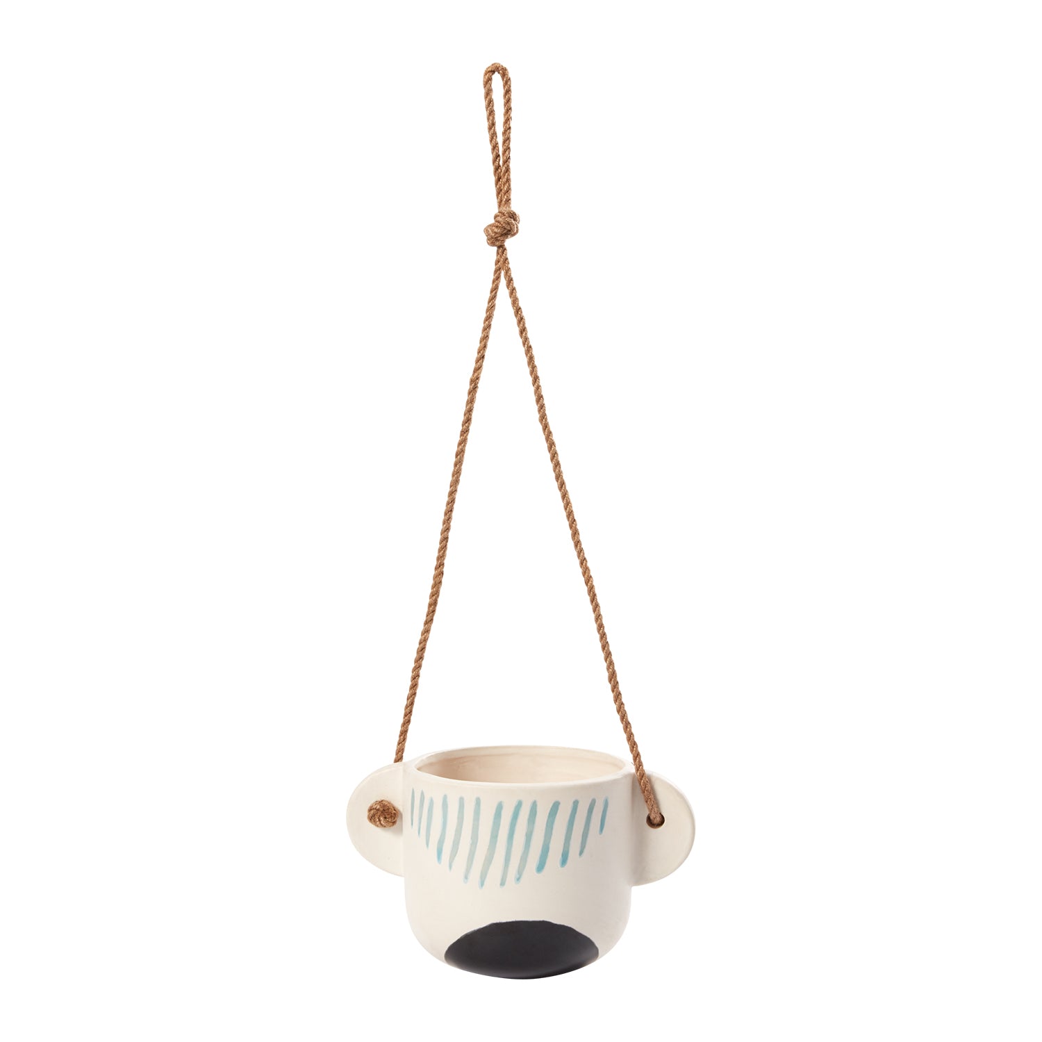 Mahalo Hanging Pot 10"x6.25"x25.25"