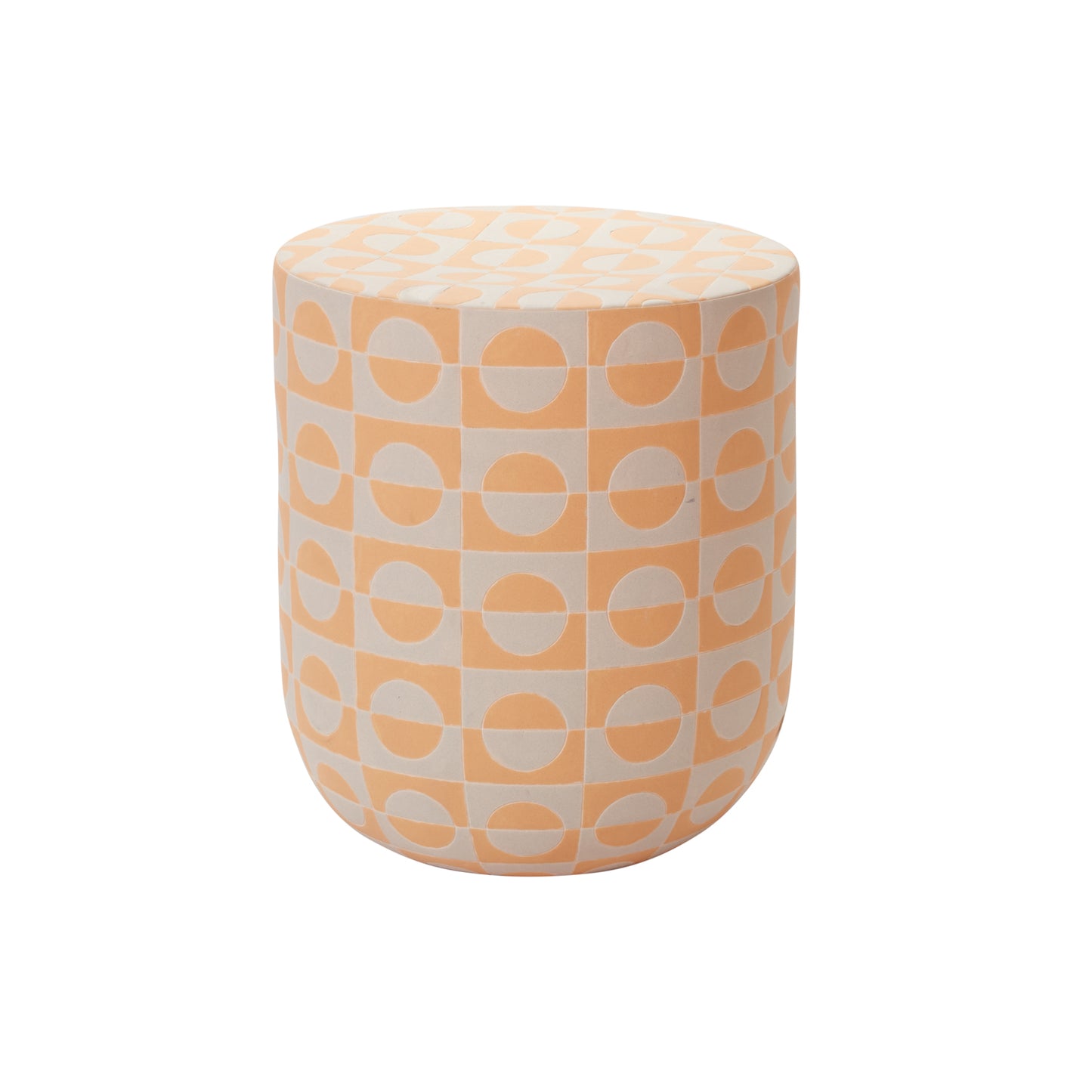 Sun Dial Stool 15.25"x 17.5"
