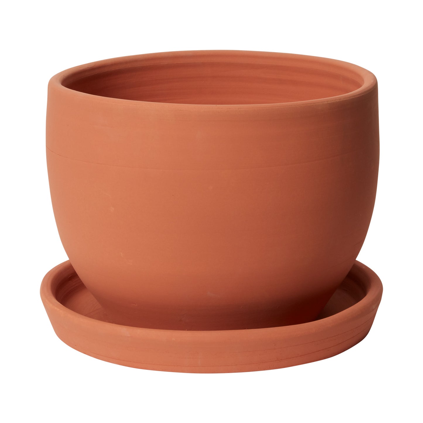 Baden Pot with Saucer 15.25"x 13.25"