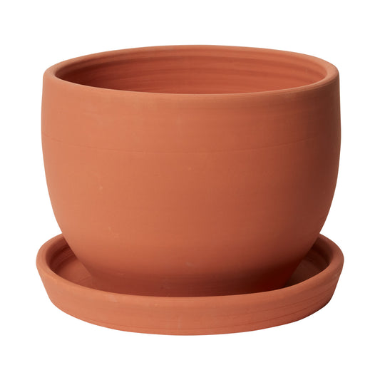 Baden Pot with Saucer 15.25"x 13.25"