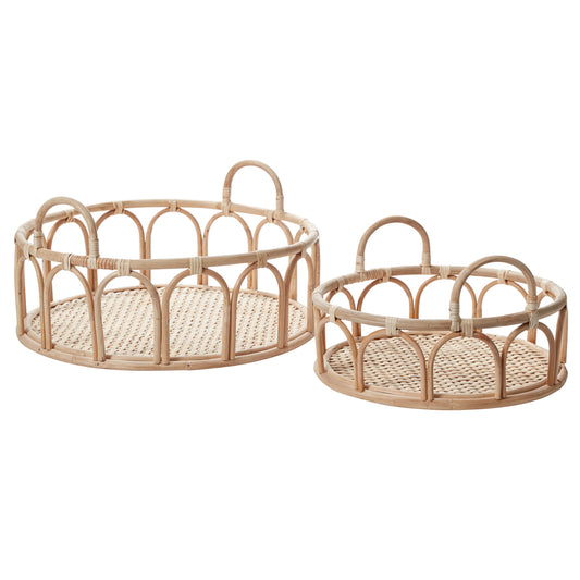 Carousel Tray Set of 2 - 12"/16"