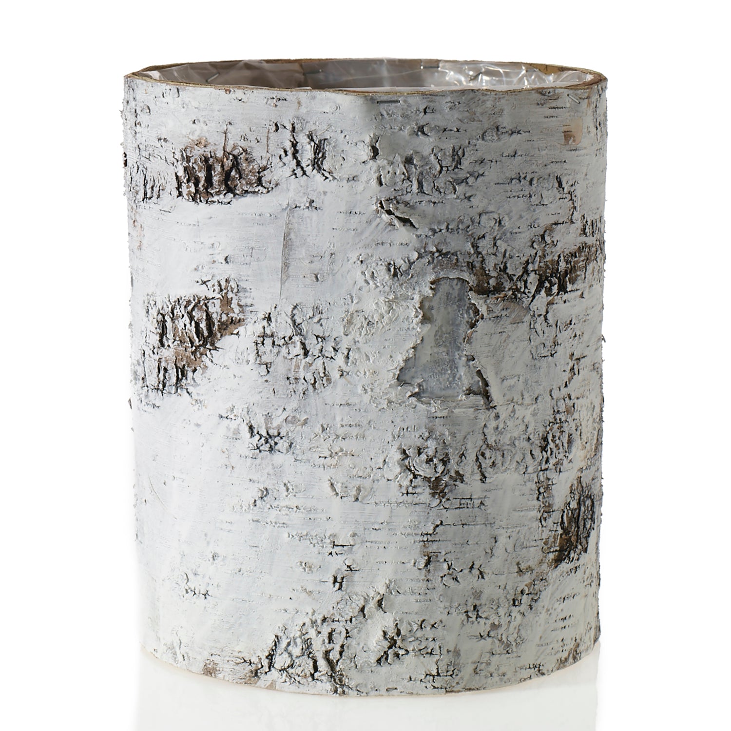 Birch Cylinder White 10" x 12"