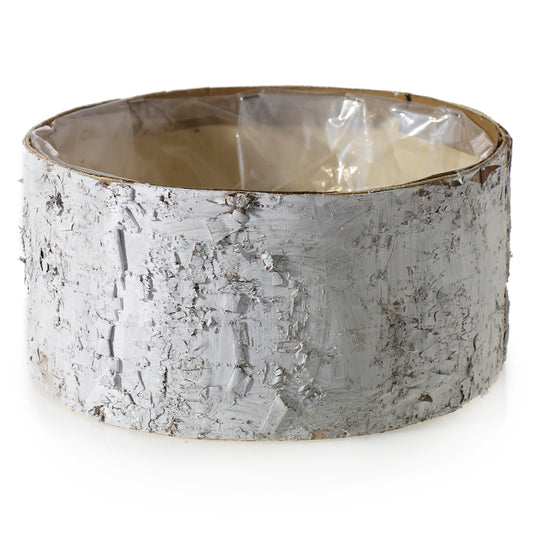 Birch Bowl White 10"x 4.7"