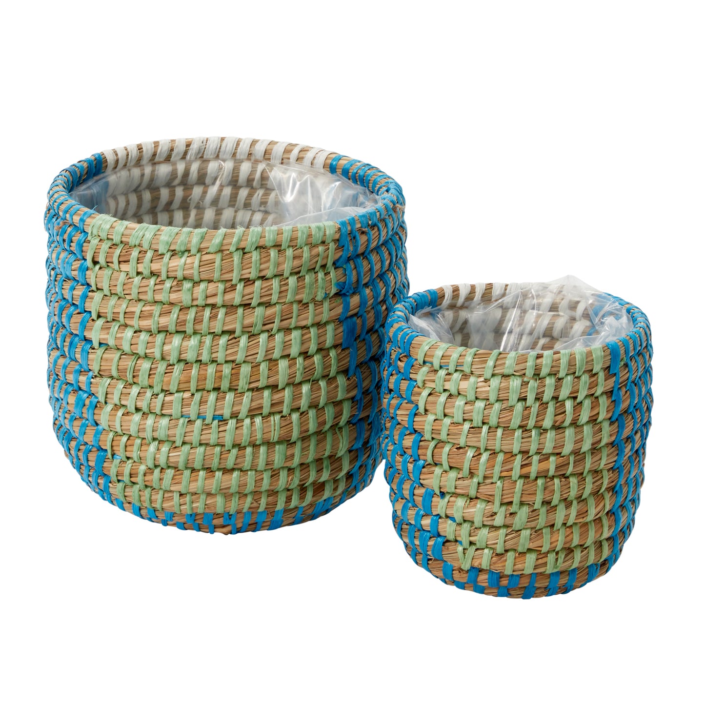 Aqua Basket Set of 2 - 5"/6.5"