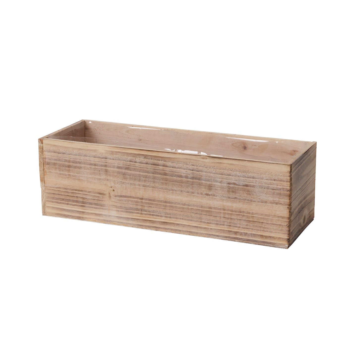 Woodland Planter Whitewash 12"x 4"x 4"