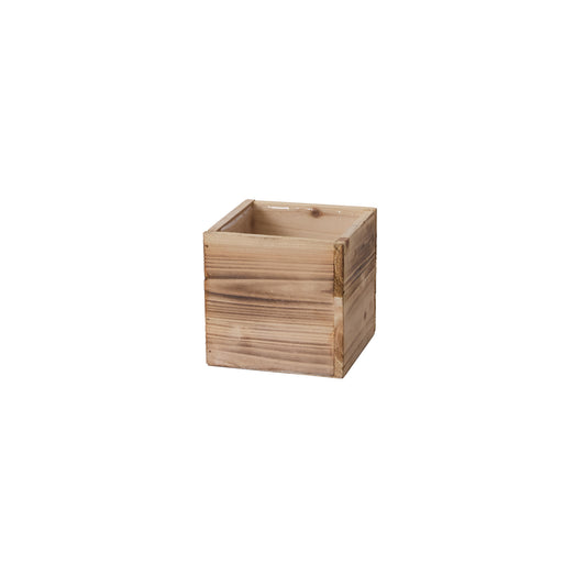 Woodland Planter Whitewash 6"x 6"