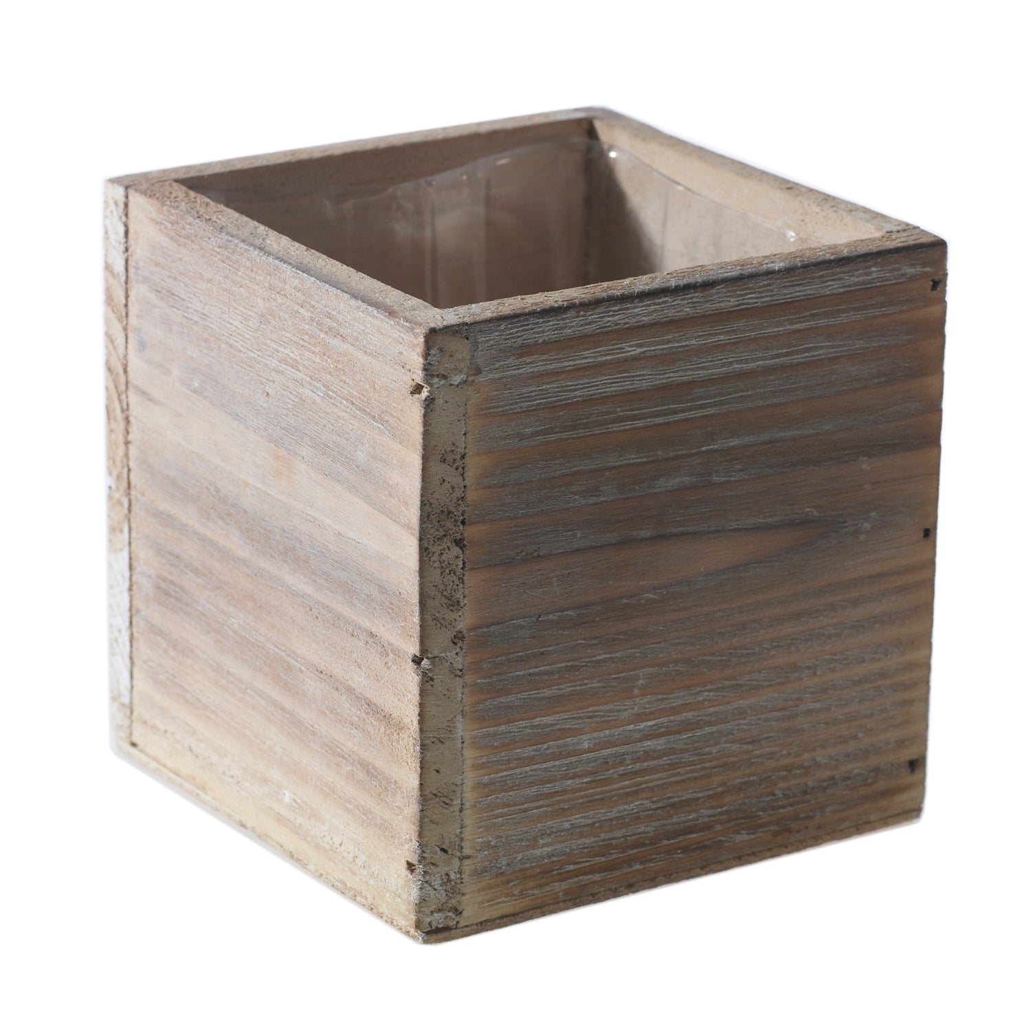 Woodland Planter White 4"x 4"