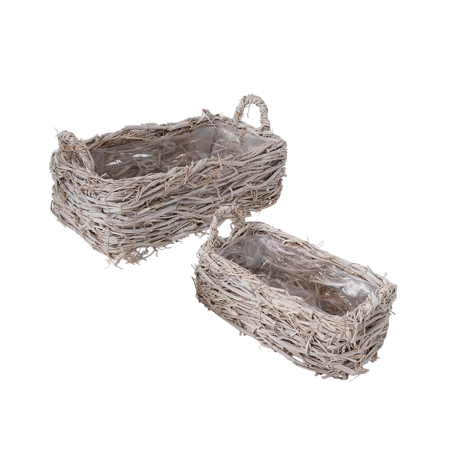 Spruce Planter Set of 2 - 15"x 9.25"x 7.5"