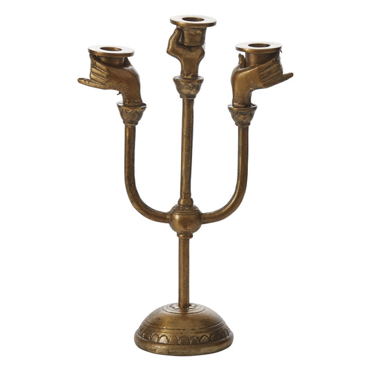 Haunted Hands Candelabra 8.75"x 4"x 13"