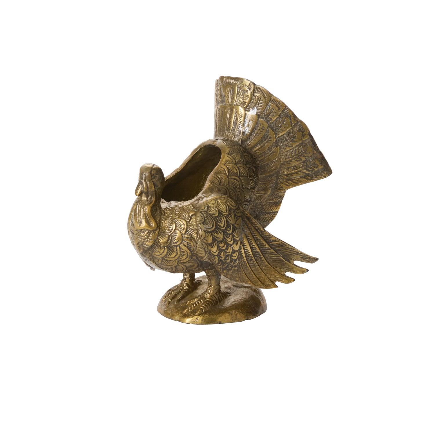 Autumn Turkey Vase 9"x 8.25"x 8.5"