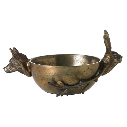 E+E Figurine Handle Bowl 13.5"x 7"