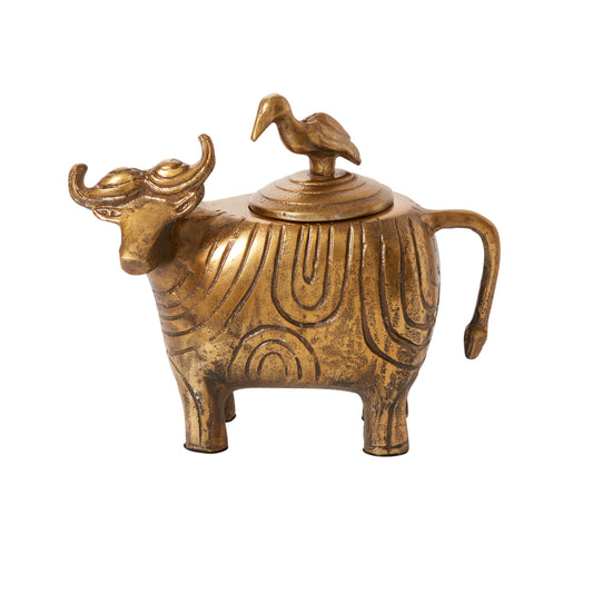 Water Buffalo Sculpture 9.5"x 4"x 7.25"
