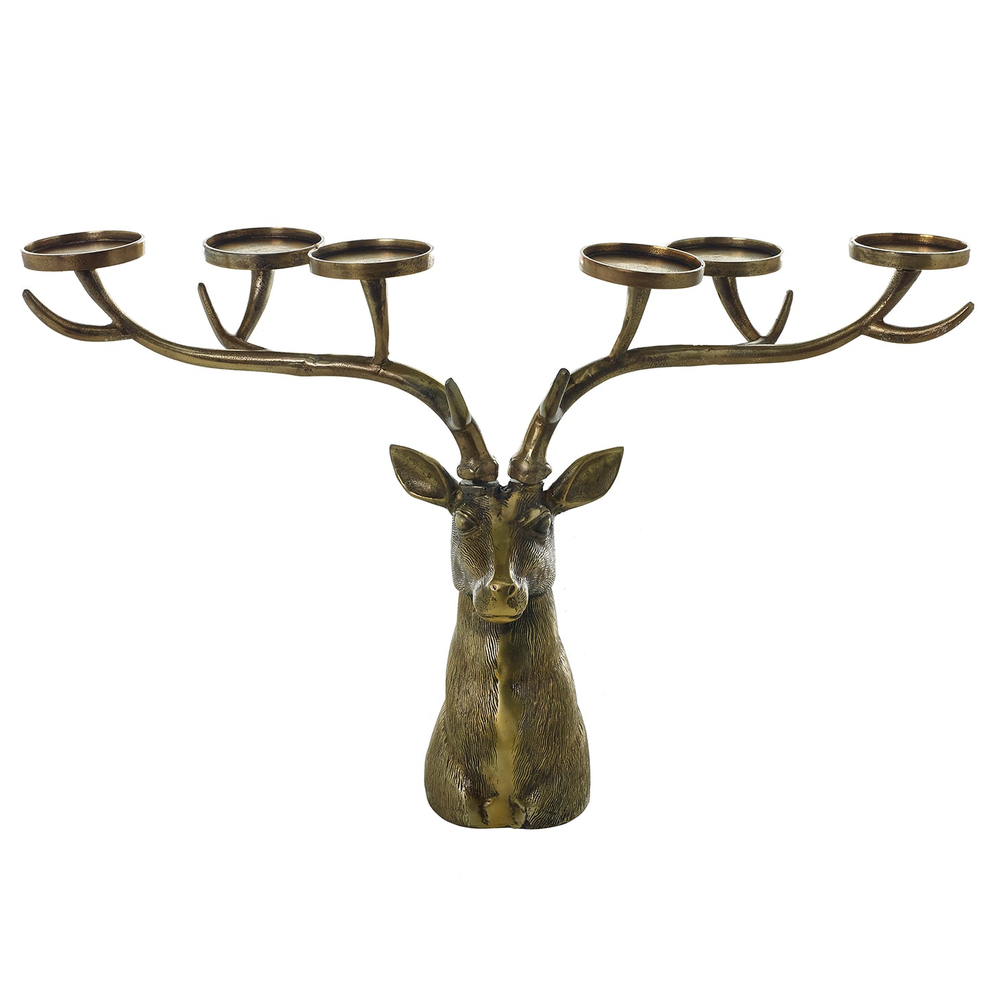 Stag Candleholder 35.5"x 11.5"x 21"