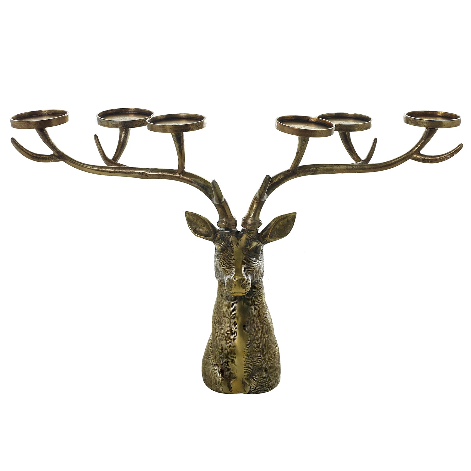 Stag Candleholder 35.5"x 11.5"x 21"
