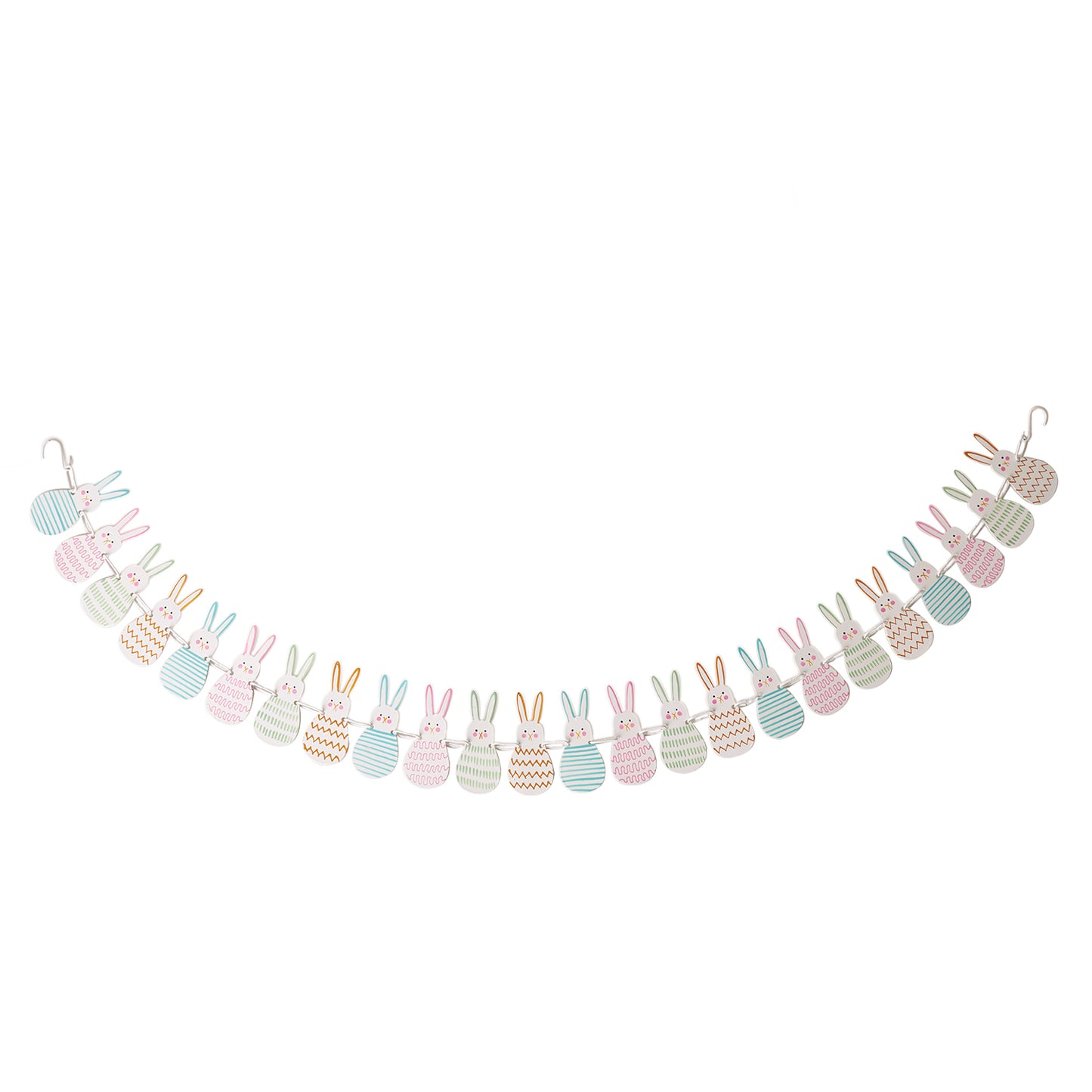 Pastel Bunny Garland 3'