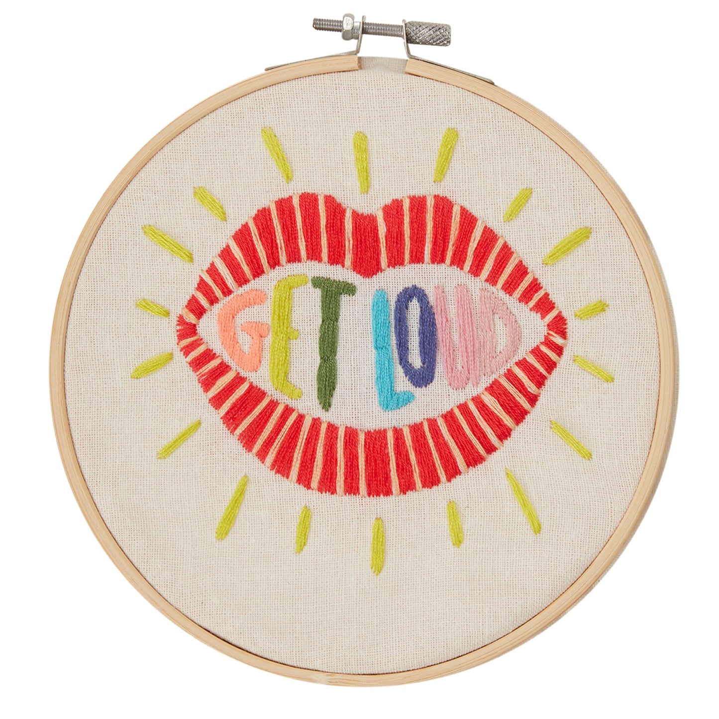 Get Loud DIY Embroidery Kit 8.5"x 1"x 10"