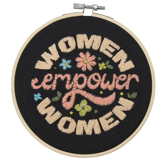 Women Empower Women DIY Embroidery Kit 8.5"x 1"x 10"