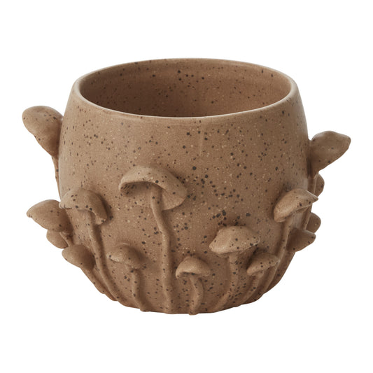 Mushroom Forest Pot 7.25"x 4.75"
