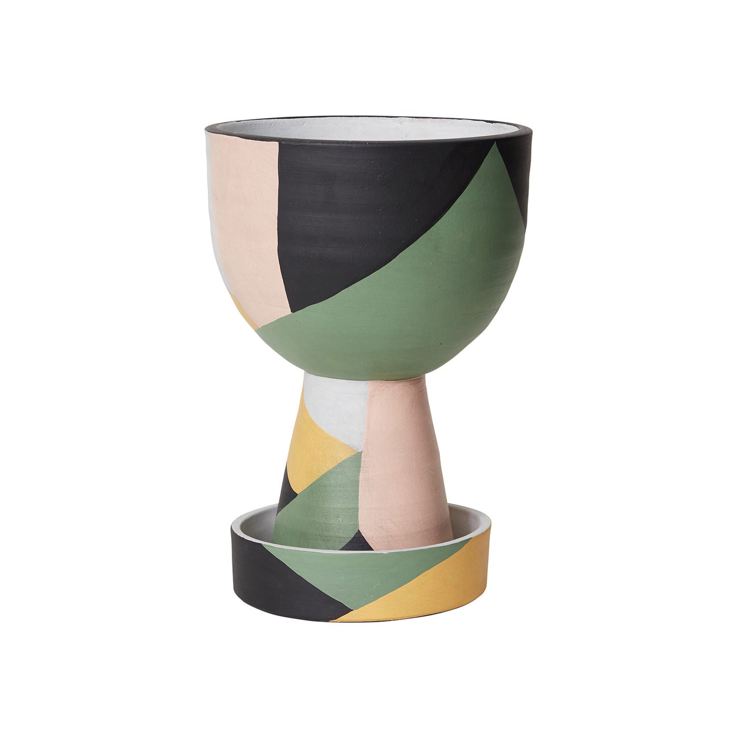 Ayton Pot with Saucer 7"x 10.5"