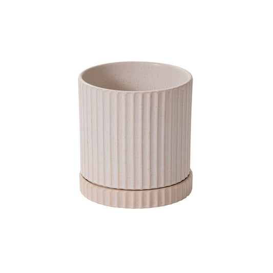 Los Feliz Pot with Saucer 6.5"x 7"