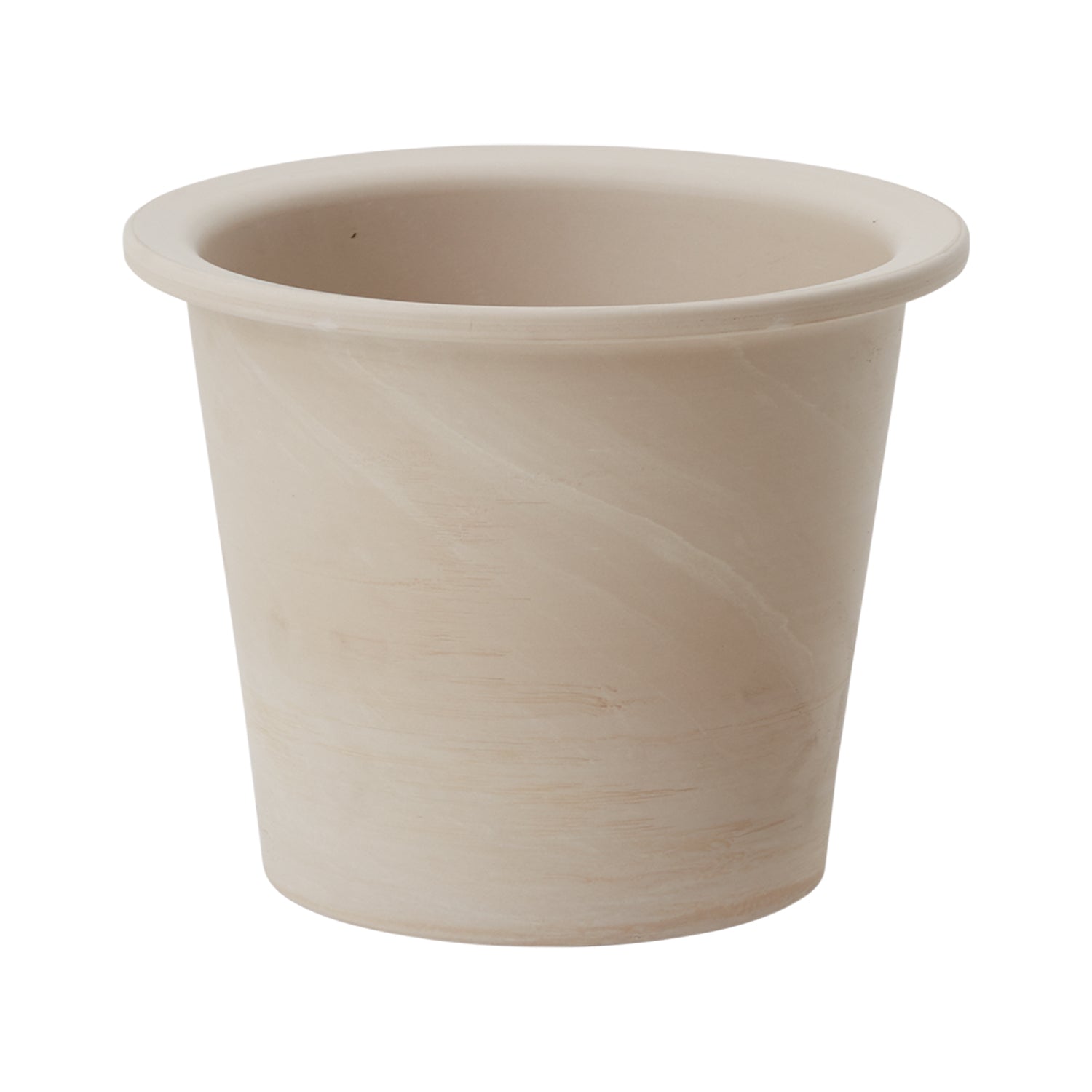 Granite Pot with Saucer 13"x 11.75"