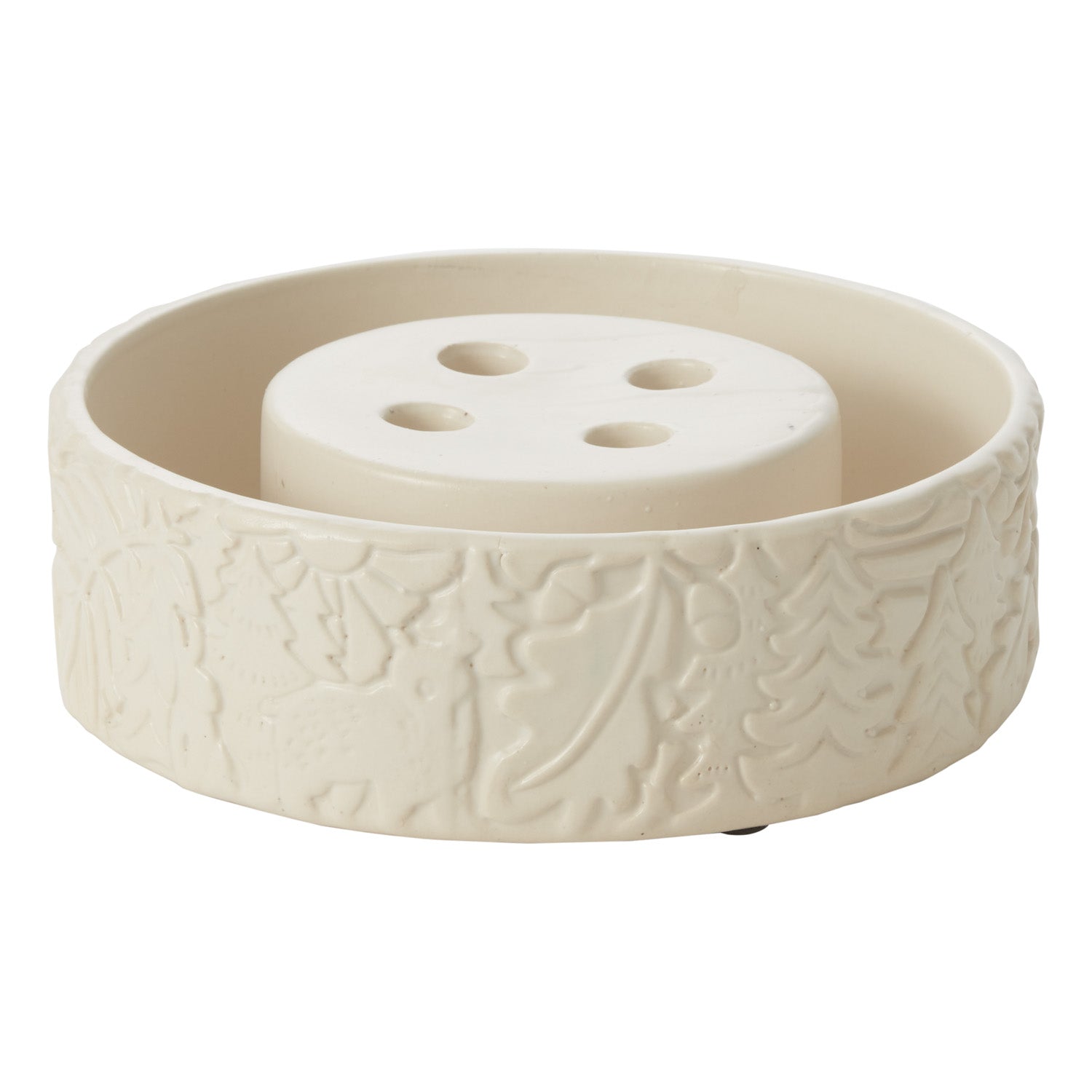 Gingersnap Advent Bowl 10.25" x3.25"