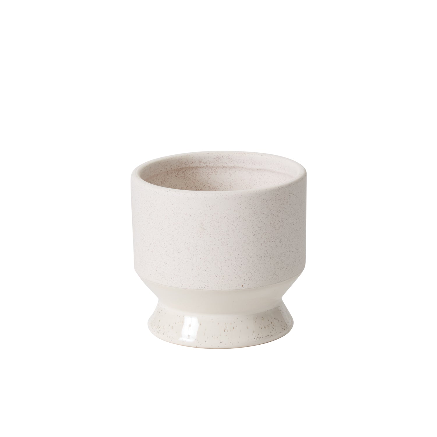 Neutral Pasadena Pot 4.5"x 4.25"