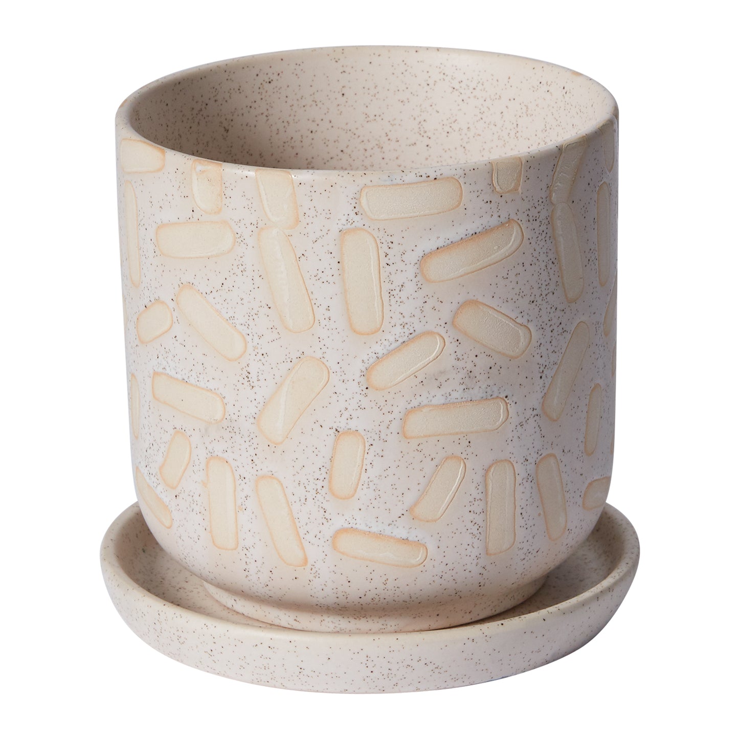 Sundae Pot with Saucer 5.75"x 5.5"