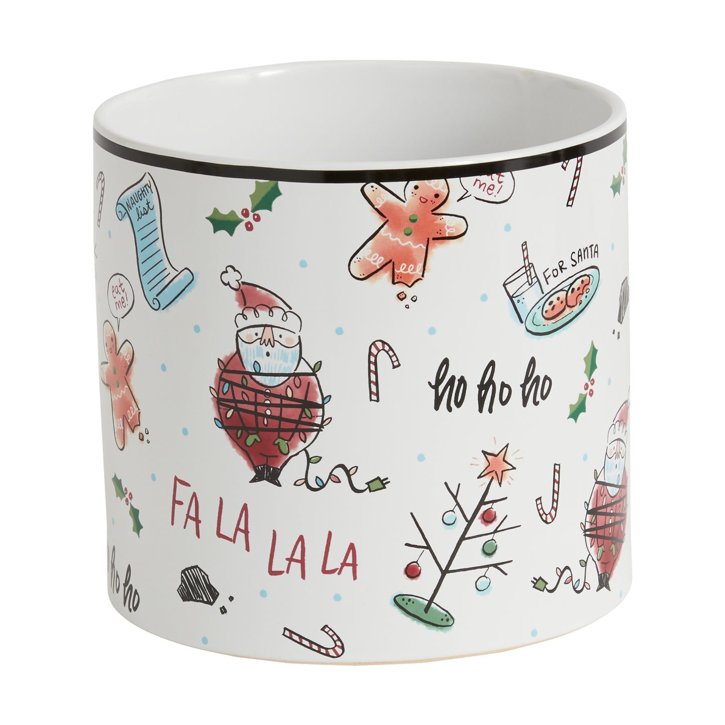 Dear Santa Pot 6.5"x 6.25"