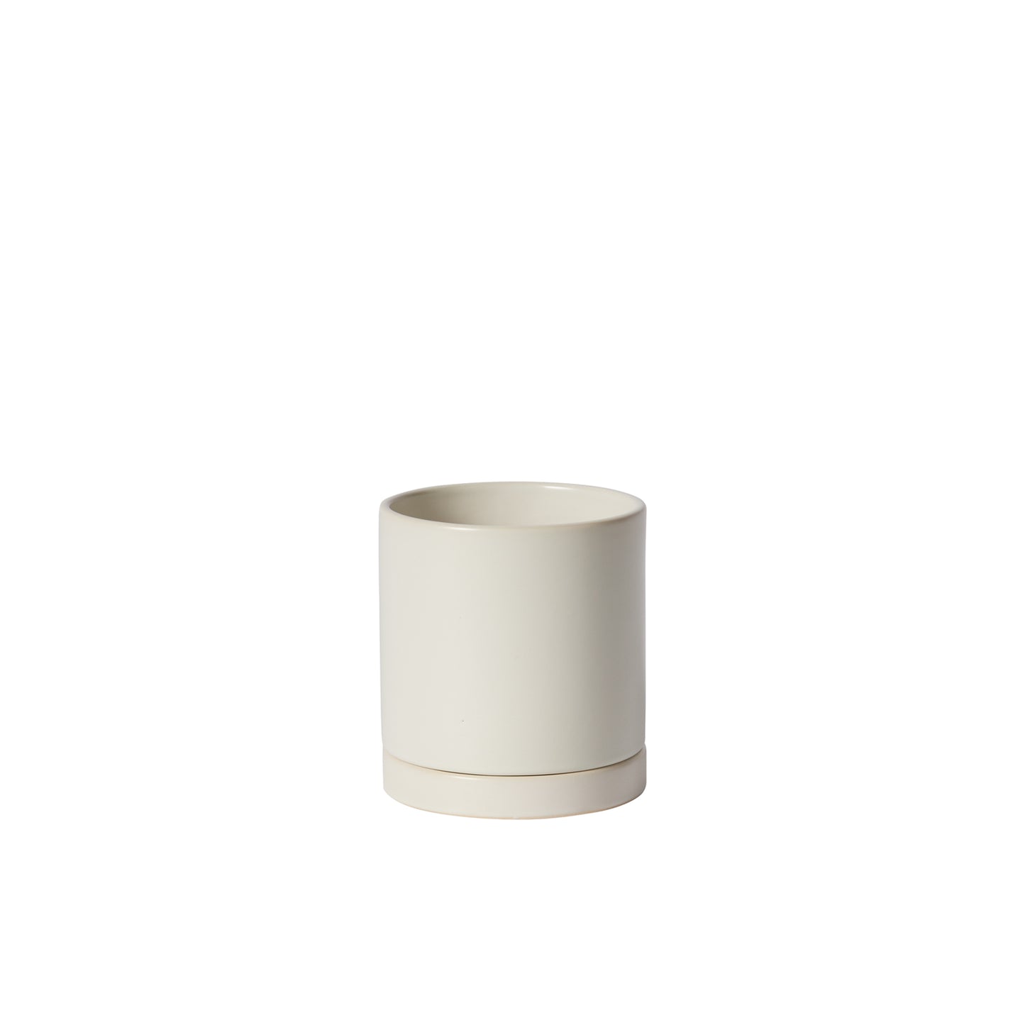 Romey Pot with Saucer 4.25"x 4.75"