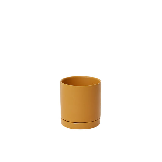 Romey Pot with Saucer 4.25"x 4.75"
