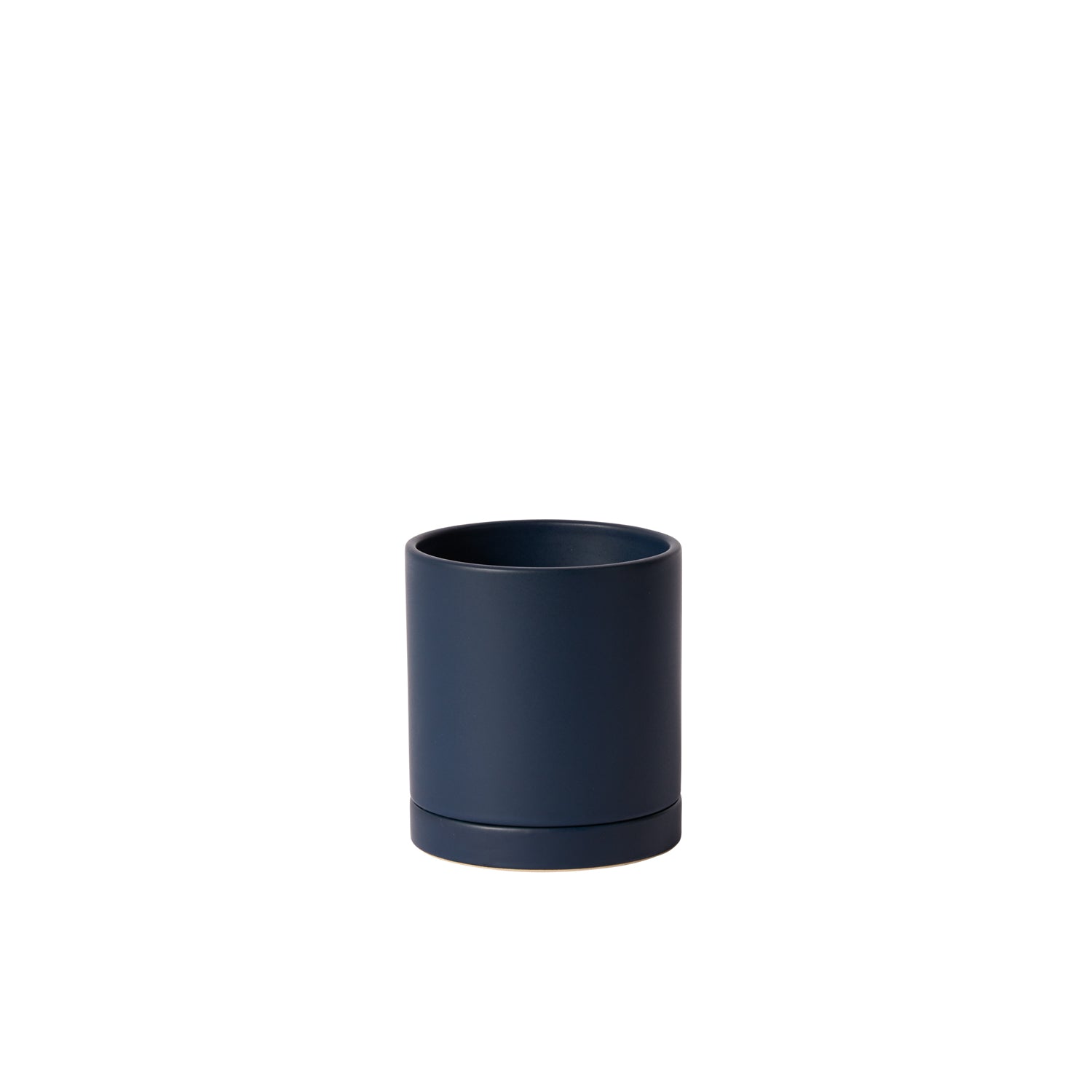 Romey Pot with Saucer 4.25"x 4.75"