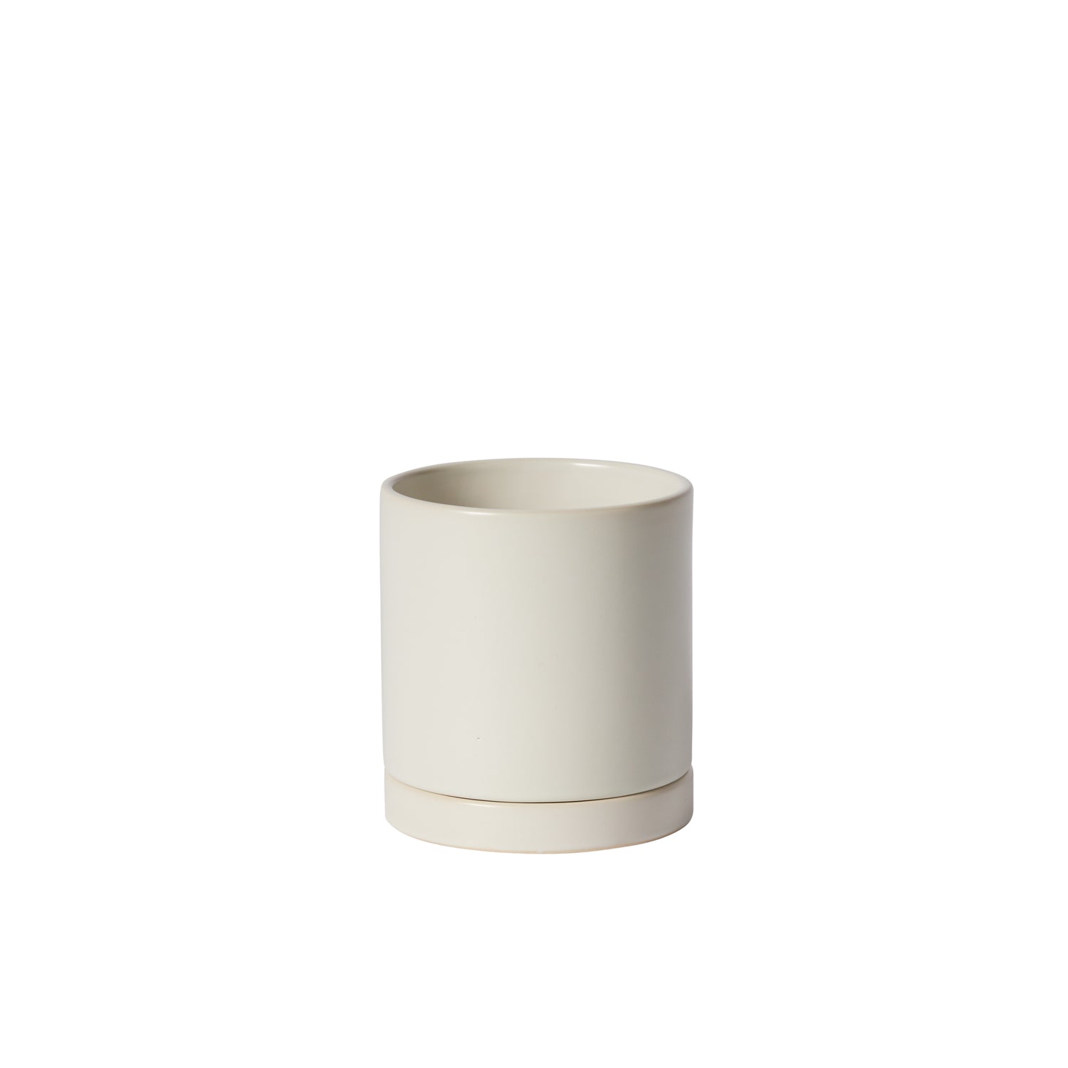 Romey Pot with Saucer 5"x 5.75"